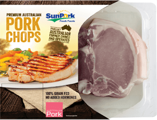 Premium Australian Pork Chops - Koal by SunPork Fresh Foods - Australian Pork Export