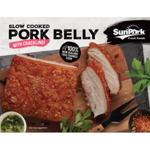 New Zealand Slow Cooked Pork Belly