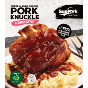SunPork Fresh Foods Slow Cooked German Pork Knuckle - Available in NZ