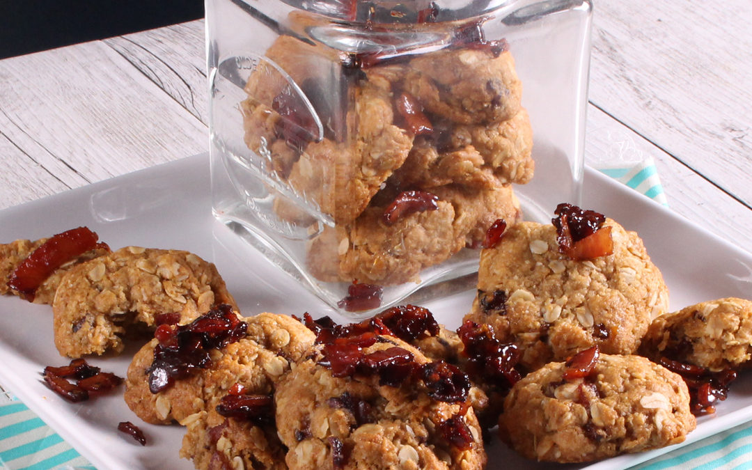 Maple Bacon Anzac Biscuits