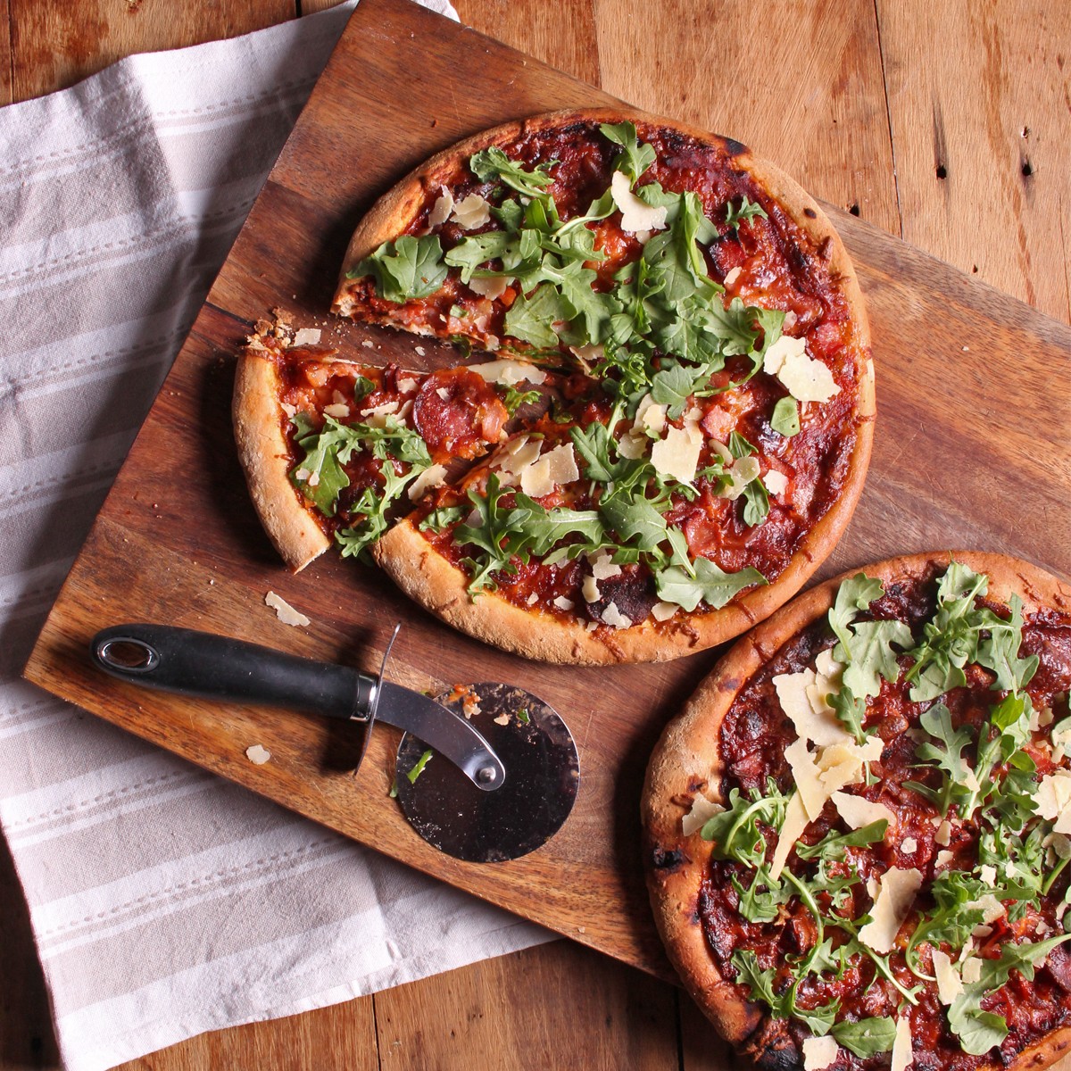 The Ultimate Pork Lover's Pizza - Three Aussie Farmers Pulled Pork