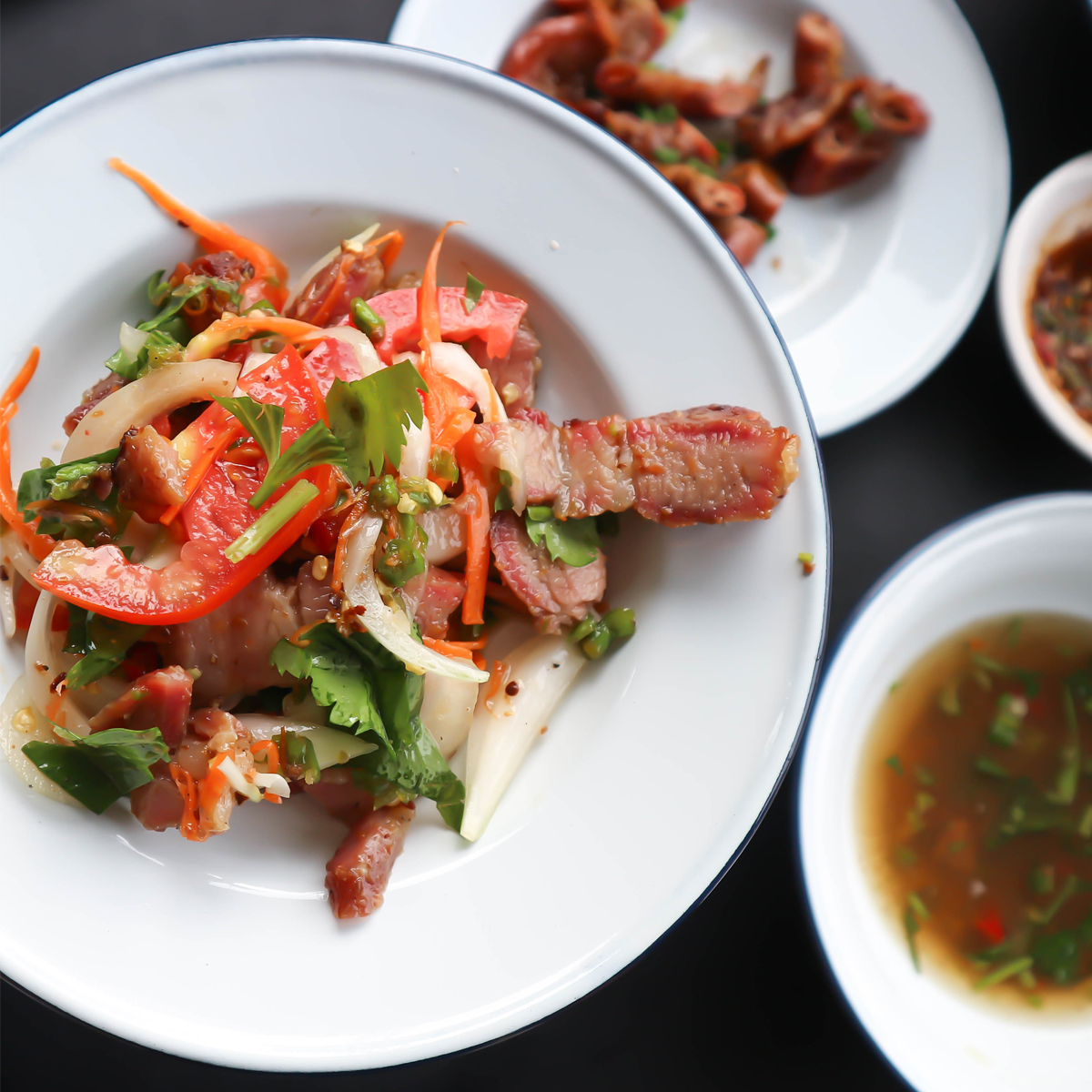 Vietnamese Pork Steak Salad
