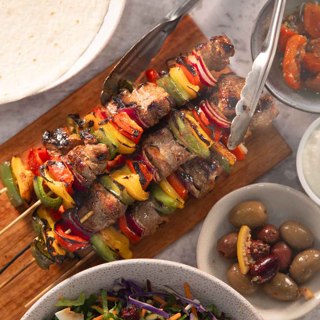 SunPork Fresh Foods - BBQ Persian Pork Shish Kebab