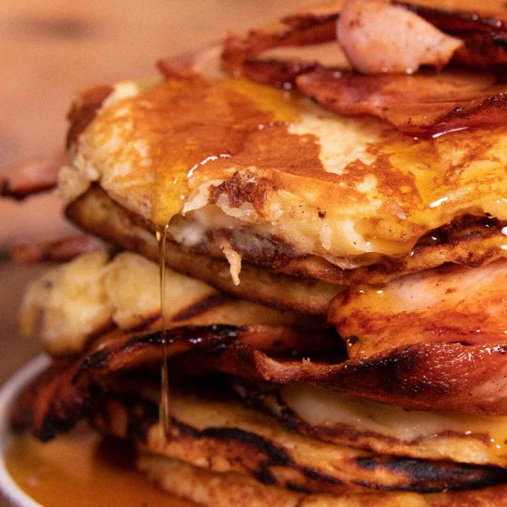 SunPork Fresh Foods - Bacon Pancakes Stacker
