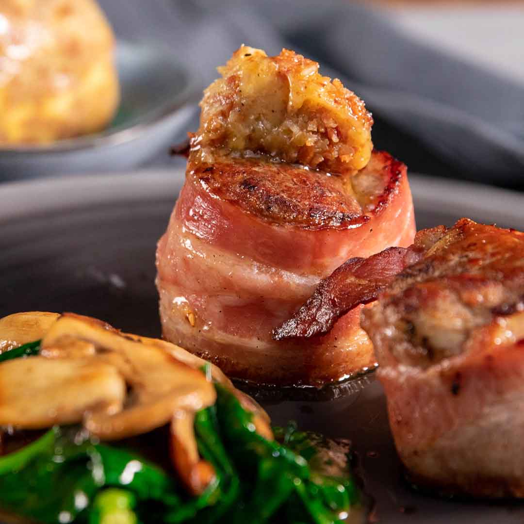 SunPork Fresh Foods - Bacon Wrapped Pork Mignon