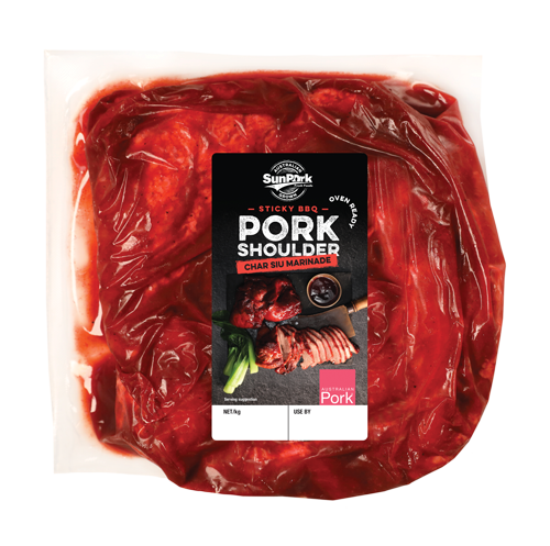SunPork Fresh Foods - Sticky BBQ Pork Shoulder Char Siu