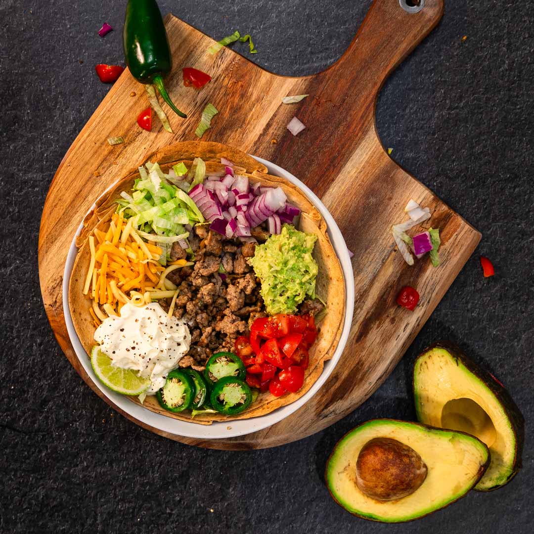SunPork Fresh Foods - Taco Salad Bowl