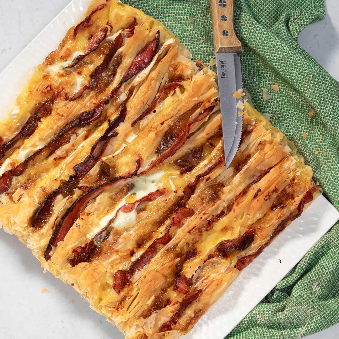 SunPork Fresh Foods - Bacon Brie & Fig Jam Filo Pastry